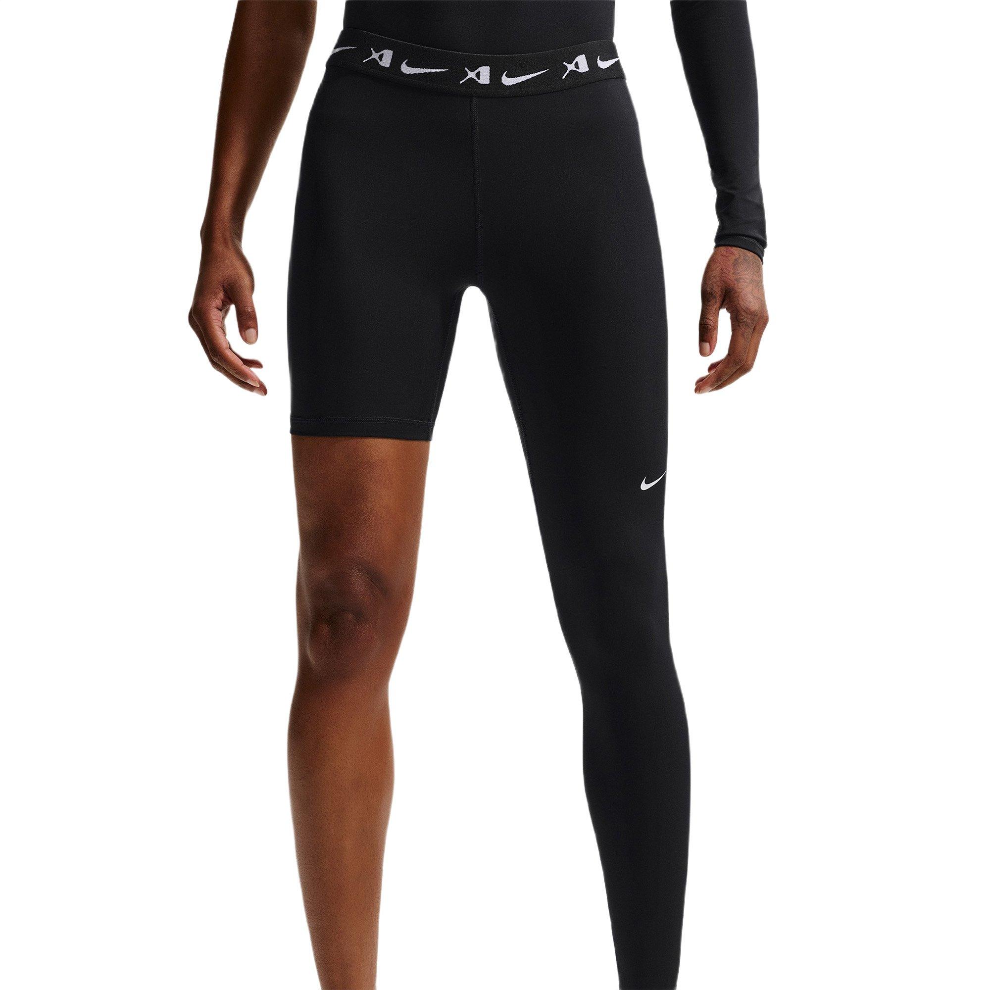 Nike A'ja Wilson Women's A'symmetric Reversible Single-Leg Basketball Legging - BLACK/WHITE
